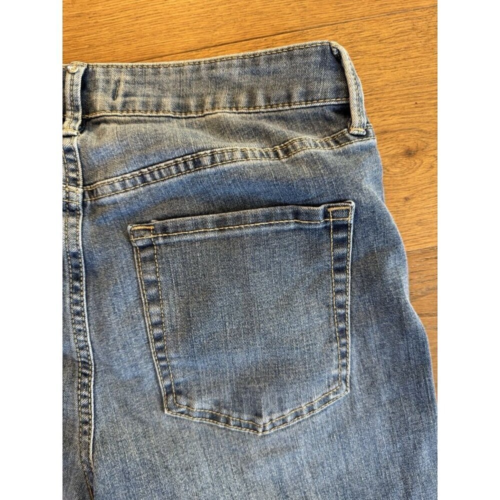 NWT Rebecca Minkoff High Waist Wide Leg Jeans Indigo Size 6P - Picture 7 of 13